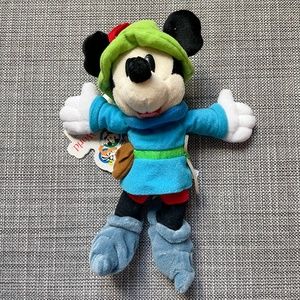 Brave Little Tailor Mickey Mouse Walt Disney World Mini Bean Bag Plush (MBBP)